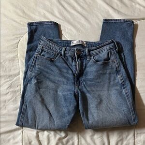 Hollister Light Blue High-Rise Jeans